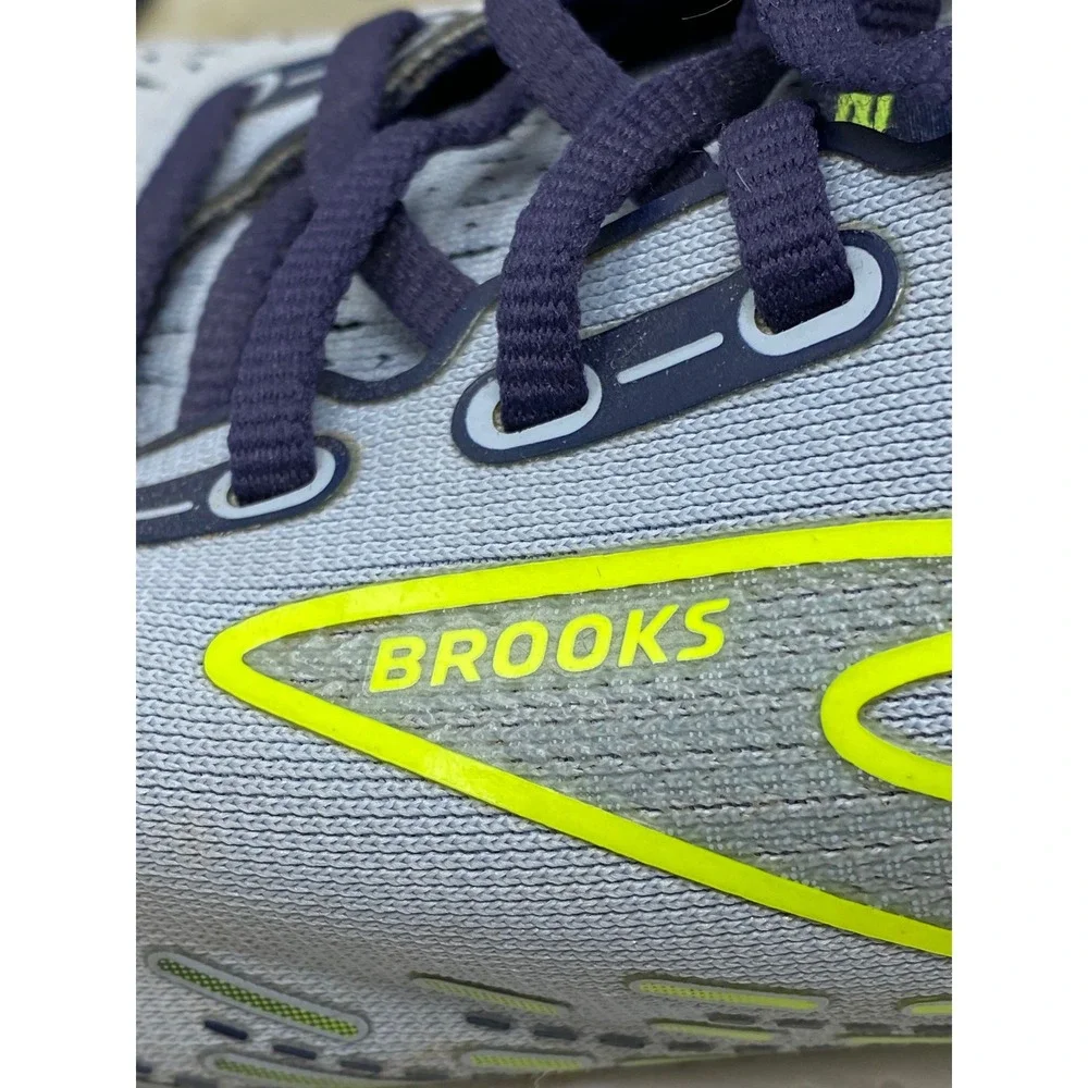 Brooks Glycerin 20 Mens Running Shoes Blue Grey Yellow 1203691B416 Size 11